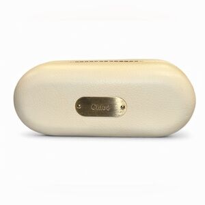 Chloe Sunglasses Case in Cream